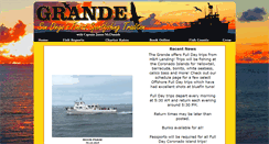 Desktop Screenshot of grandesportfishing.com